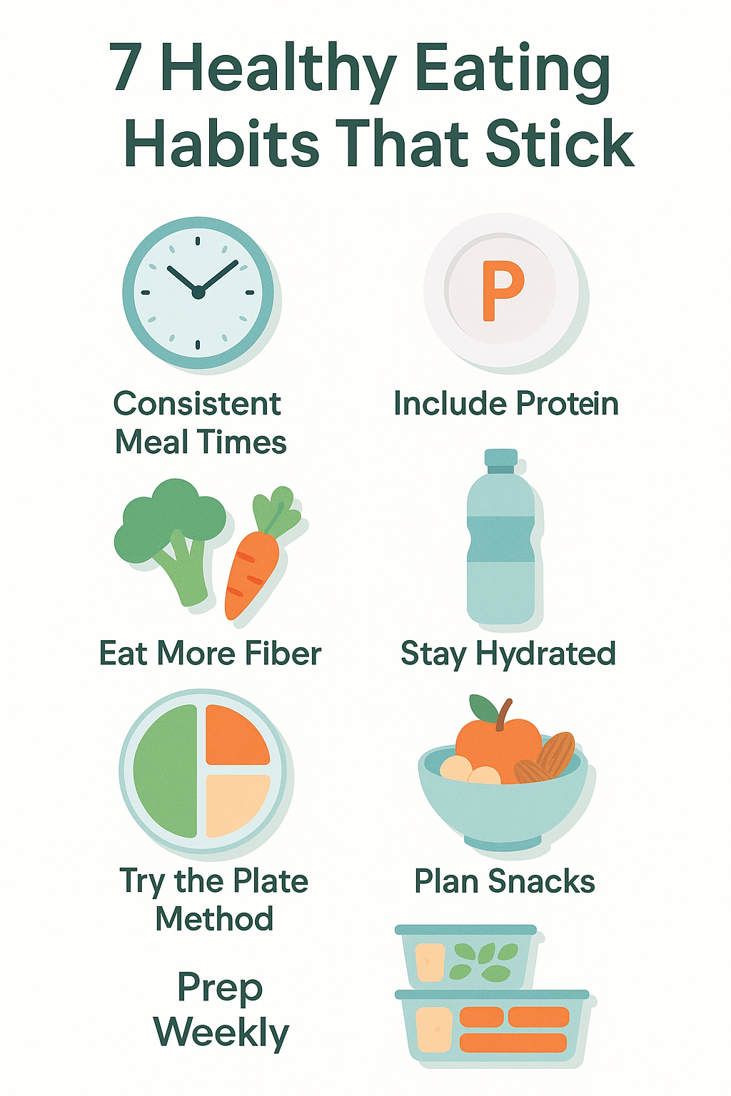 7 healthy eating habits