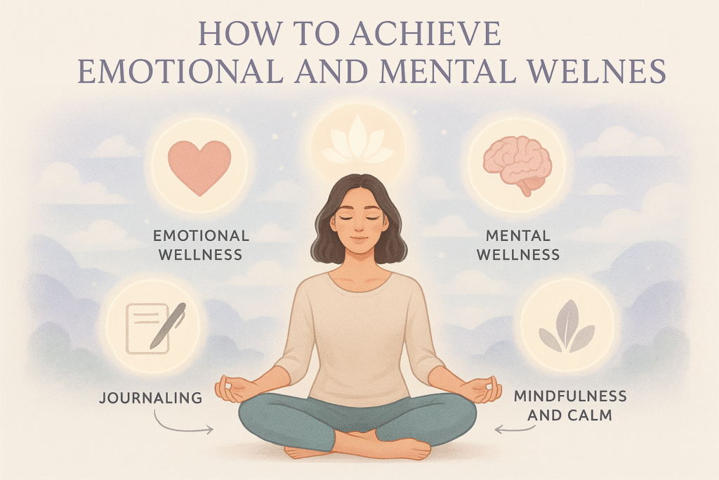 how to achieve emotional and mental wellness