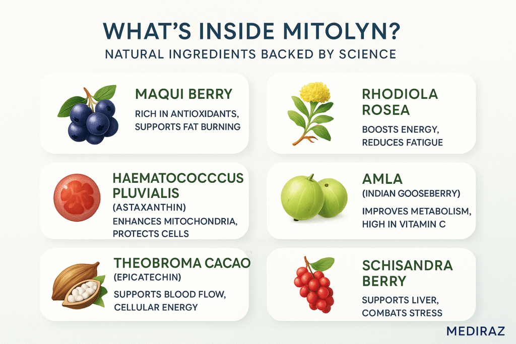 what is inside mitolyn